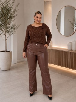 Pantalon de Cuerina