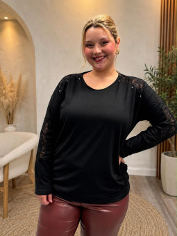 Sweater con Perla