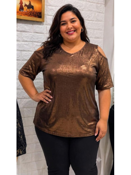 Blusa Metalizada