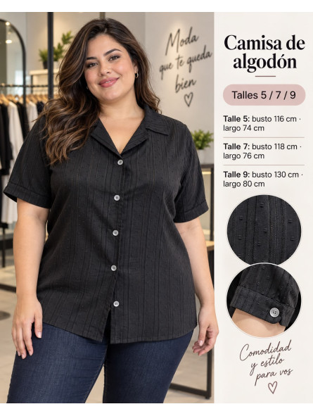 Camisa de Algodon