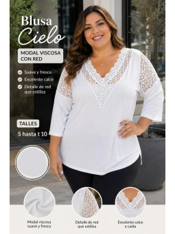Blusa Cielo